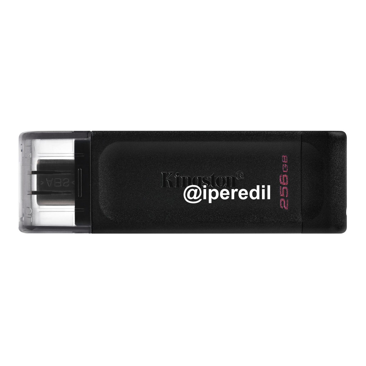 KINGSTON PENDRIVE 256GB OTG DT70/256GB USB TYPE C 3.2 NERO
