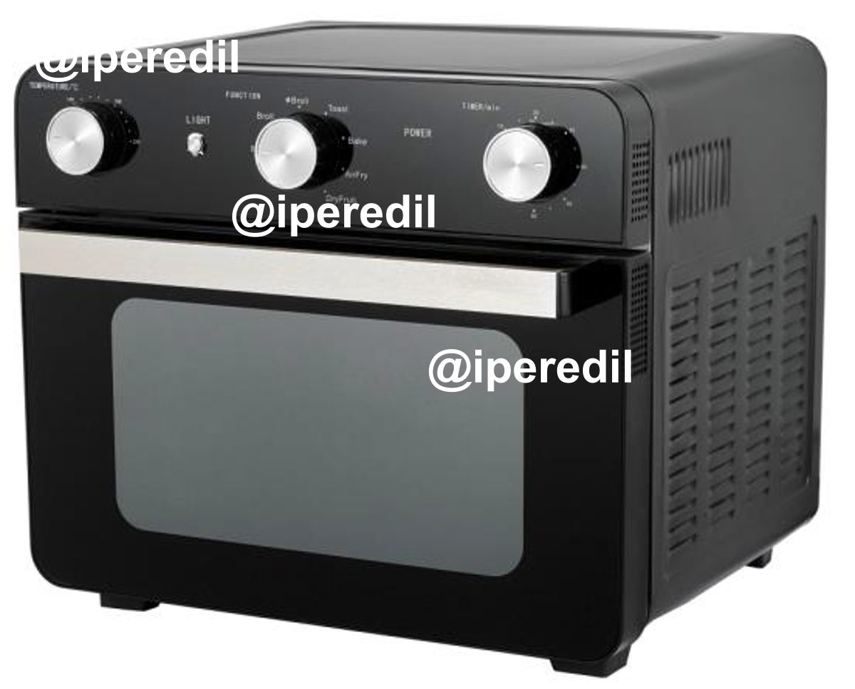ZEPHIR FORNO + FRIGGITRICE AD ARIA 2in1 24LT 1700W NERO ZHC24FA