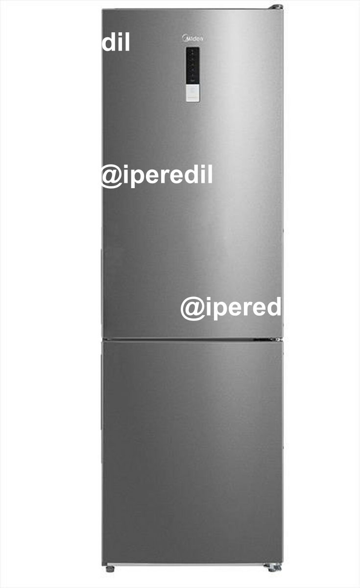 MIDEA FRIGO COMBINATO 310LT E TOTAL NO FROST 60CM INOX MDRB424FGE02OE