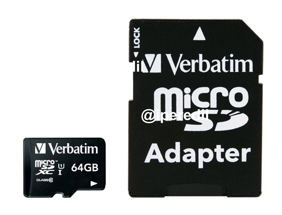 VERBATIM MICRO SD 64GB CON ADATTATTATORE 44084 CL10