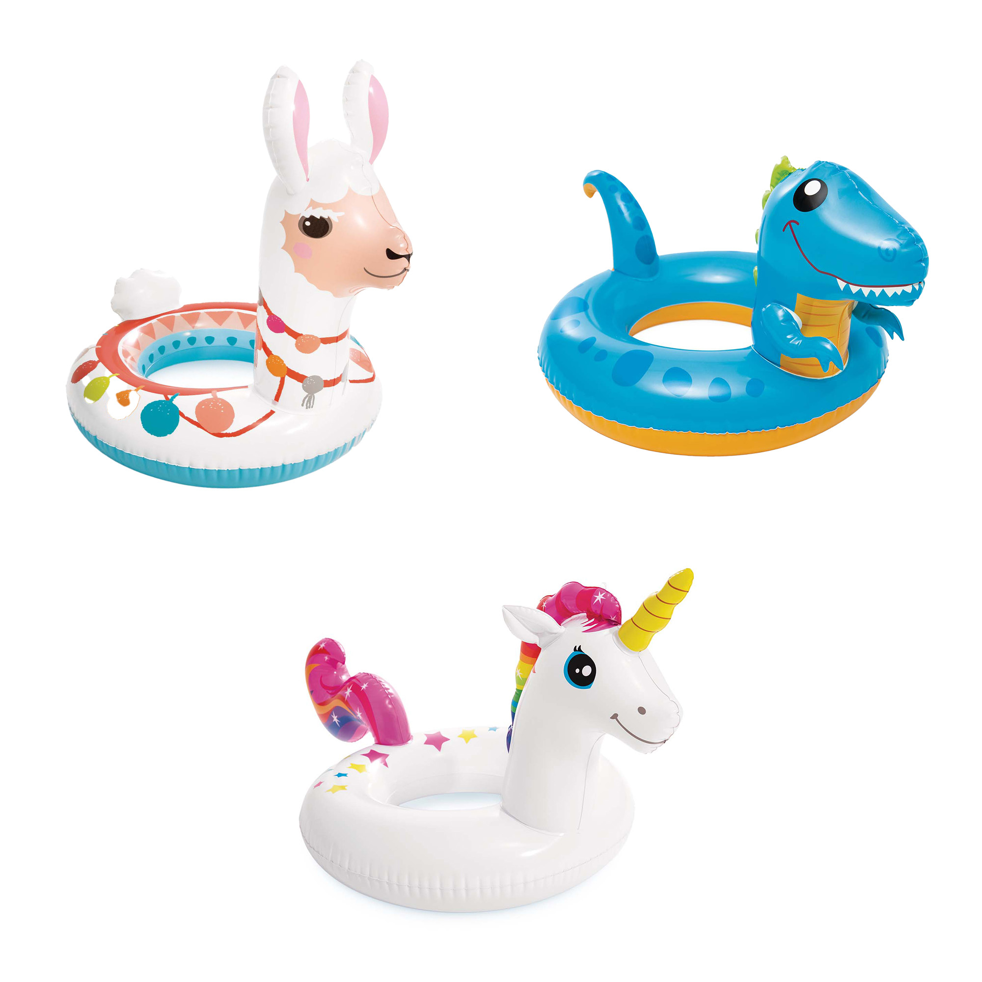 INTEX SALVAGENTE ANIMALI ASSORTITI 3 VARIANTI 3/6ANNI 59221