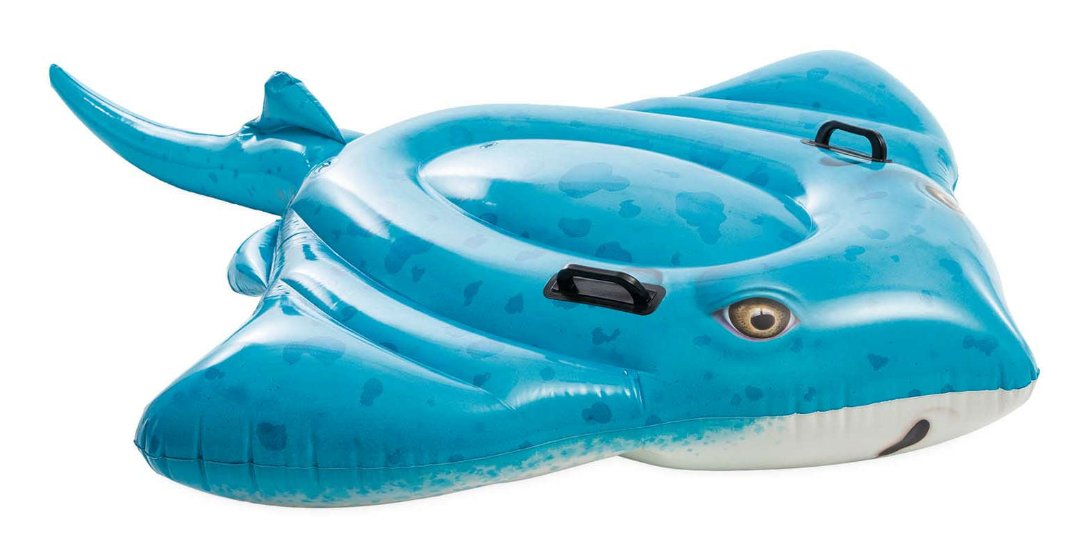 INTEX CAVALCABILE GONFIABILE MANTA MAX40KG 184x145CM 57576