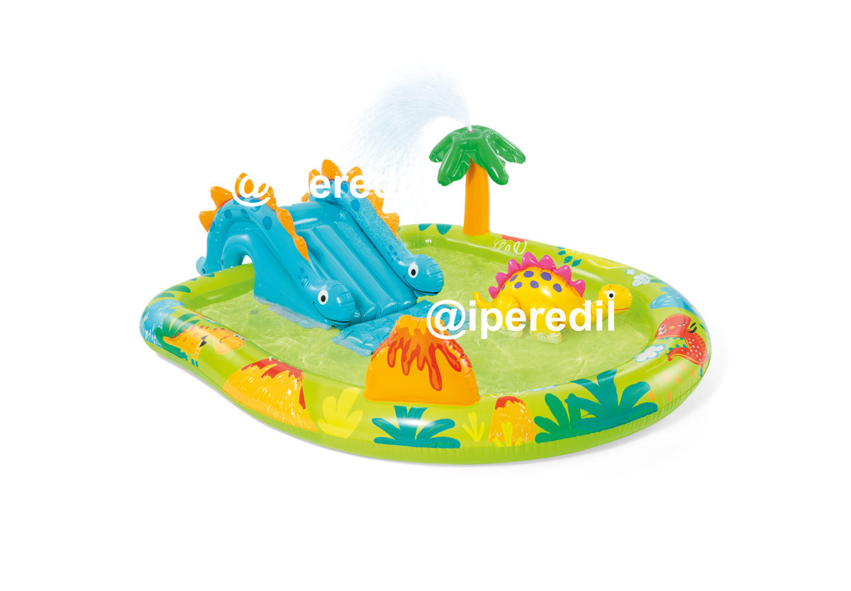 INTEX PLAY CENTER DINOSAURI PICCOLO 2+ MAX54KG 191x152x58CM 57166