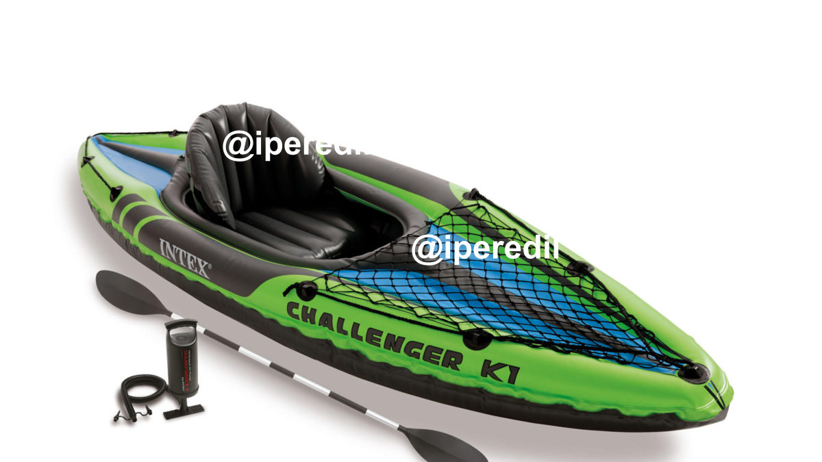 INTEX CANOA KAYAK CHALLENGER K1REMI 1PERS. MAX100KG 274x76x33CM 68305