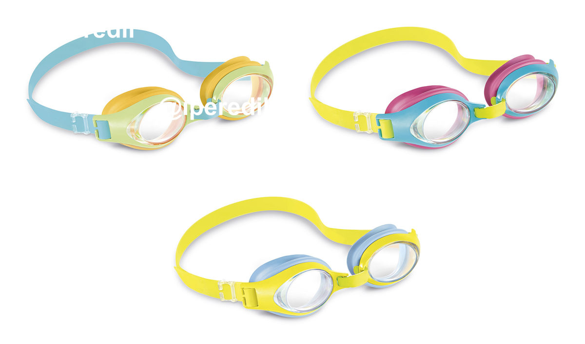 INTEX OCCHIALINI JUNIOR PER BIMBI 3/8 ANNI COLORI ASSORTITI 55611 - 300006389