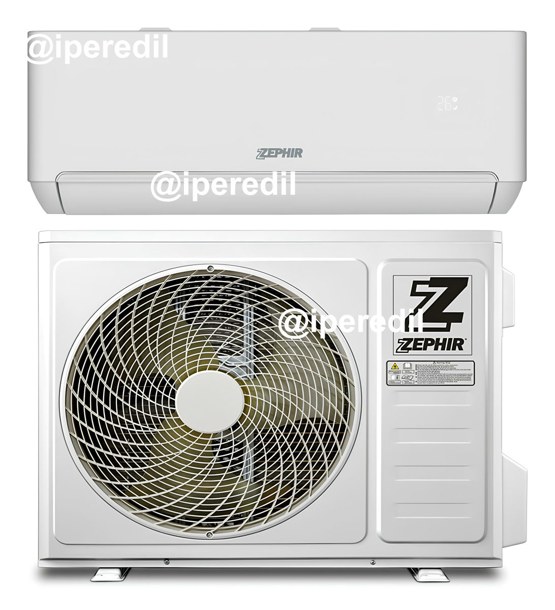 ZEPHIR CONDIZIONATORE 18000BTU A+++ WIFI R32 2TELECOM. ZAR18000WIFI