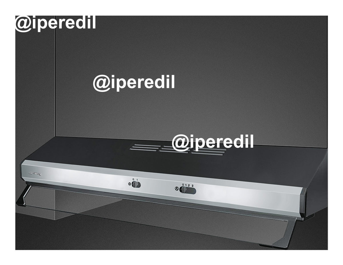 SMEG CAPPA ASPIRANTE INCASSO SEMI INTEGRATA 90CM C SILVER LED KSEC91XE3