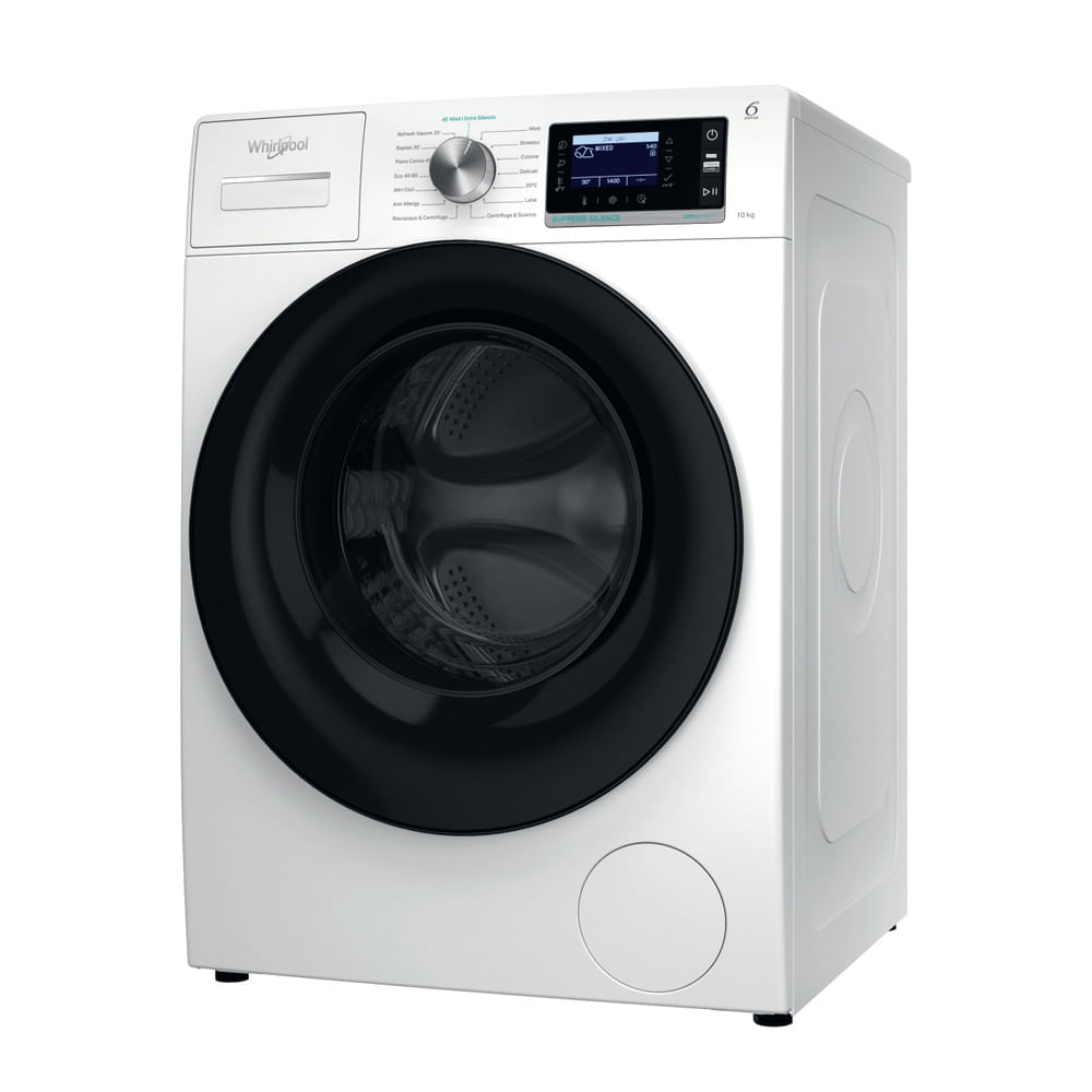 WHIRLPOOL LAVATRICE 10KG 6°SENSO INVERTERVAP. A 1400G. W6 08 SILENCE IT