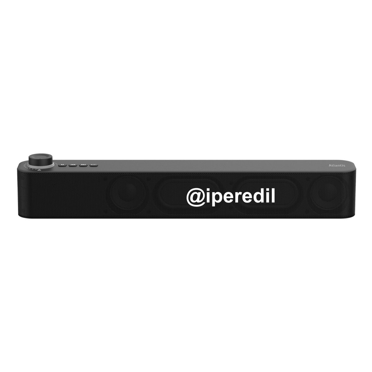 ATLANTIS SOUNDBAR PORTATILE BLUETOOTH 20W USB/3.5MM NERO P003-C0820-B - 300006543