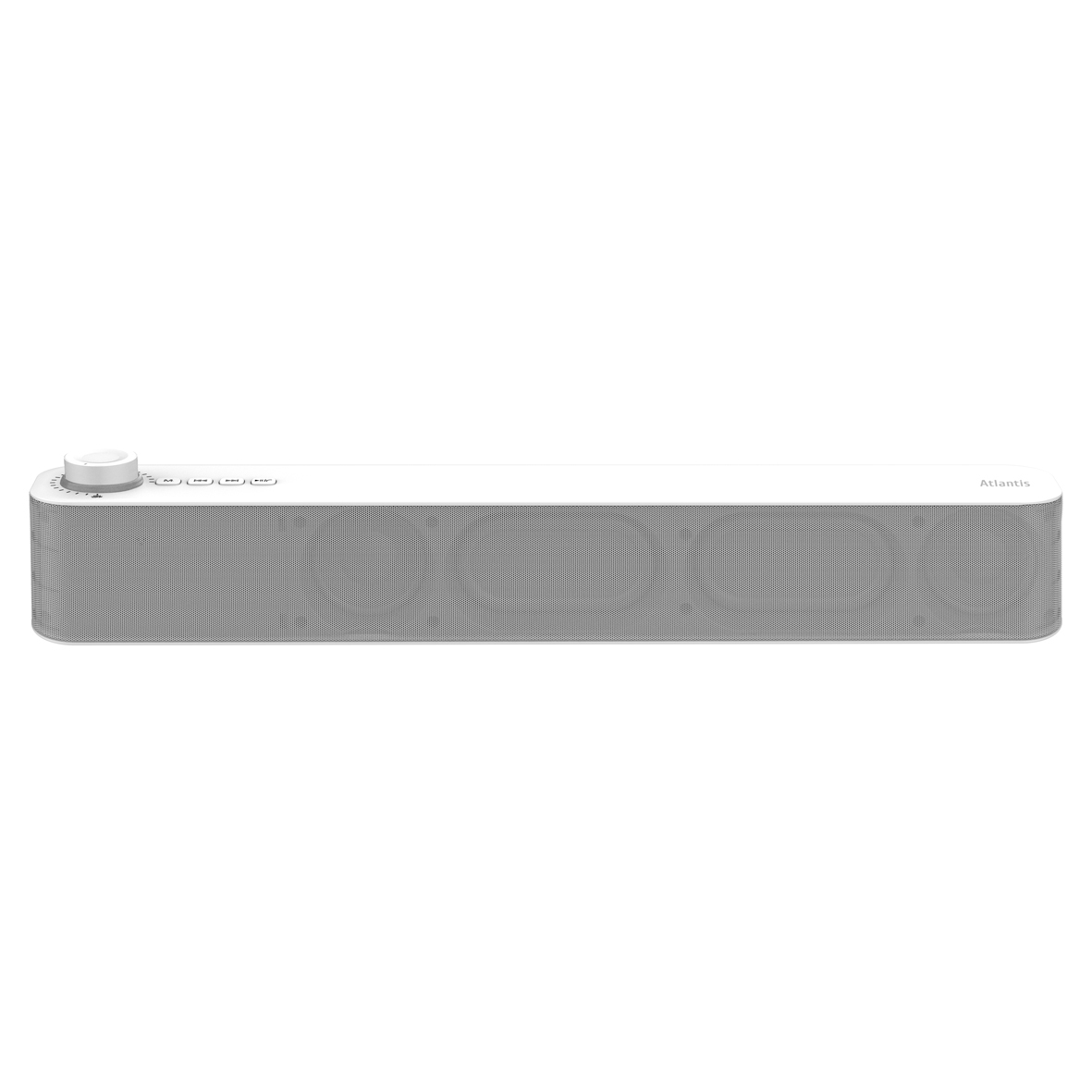 ATLANTIS SOUNDBAR PORTATILE BLUETOOTH 20W USB/3.5MM BIANCO P003-C0820-W
