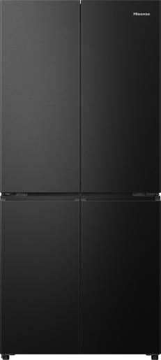 HISENSE FRIGO 4 PORTE TOTAL NOFROST 483LT E 80CM BLACK INOX RQ5P470SAFE