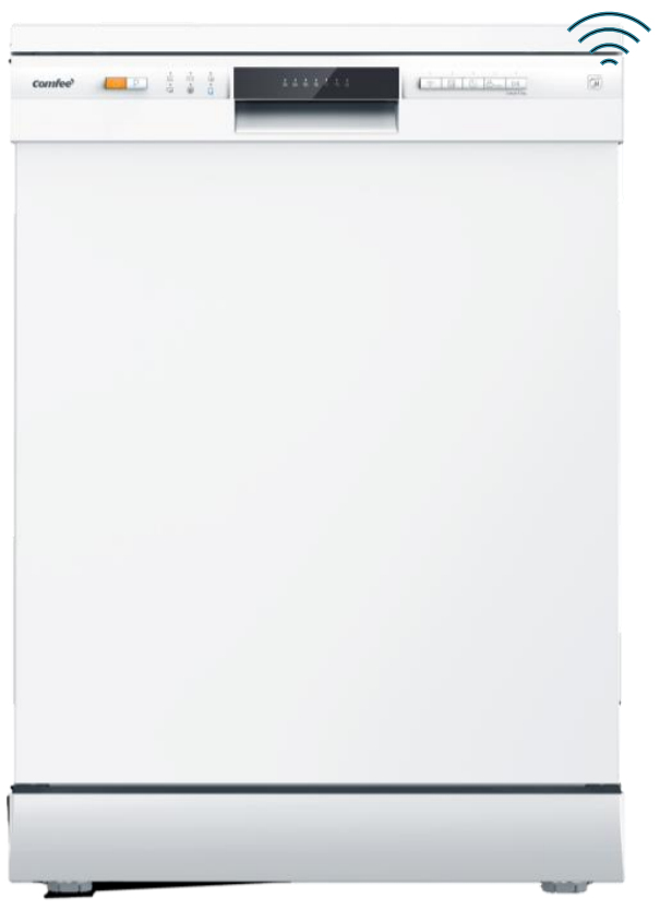 COMFEE' LAVASTOVIGLIE LIBERA INST.12 COPERTI E BIANCO CDWPF1201PW-WE-EU
