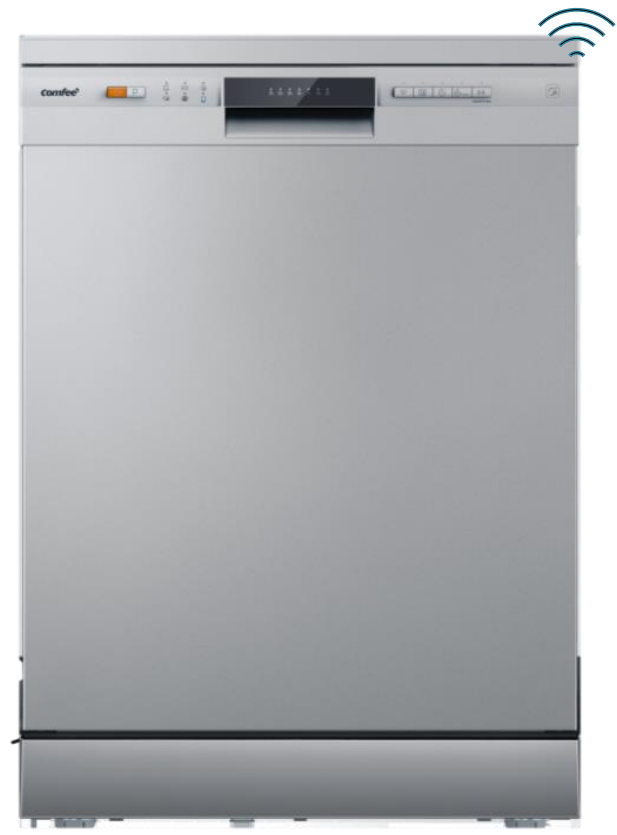 COMFEE' LAVASTOVIGLIE LIBERA INST.12 COPERTI E INOX CDWPF1201PSS-WE-EU