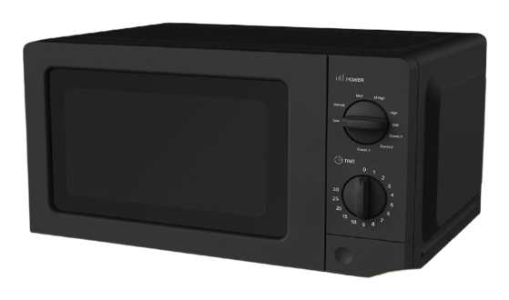 ZEPHIR FORNO MICROONDE COMBINATO CON GRILL 20LT 1100+900W NERO ZHC21M