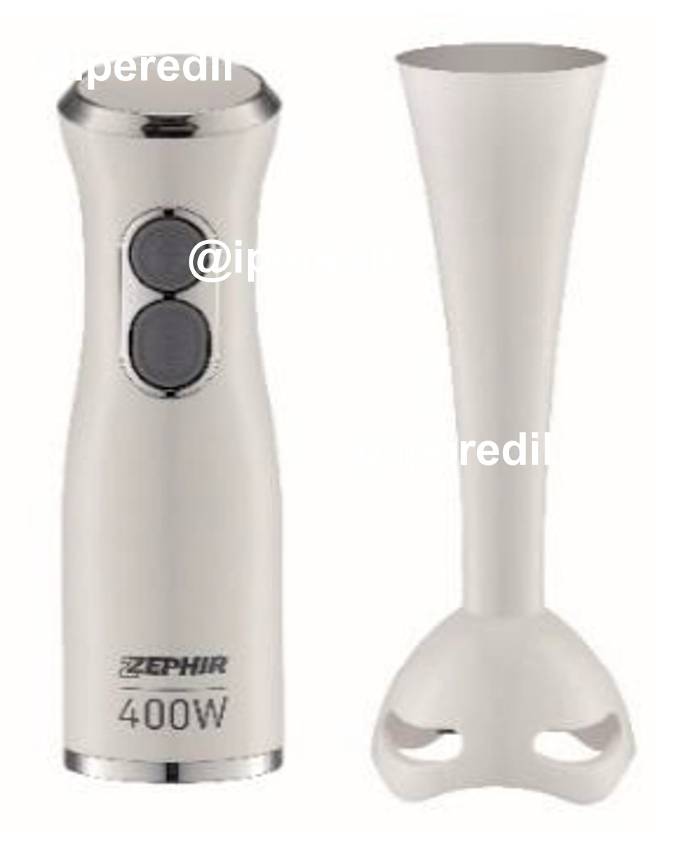 ZEPHIR FRULLATORE AD IMMERSIONE2 VELOCITA' 400W BIANCO ZHC82
