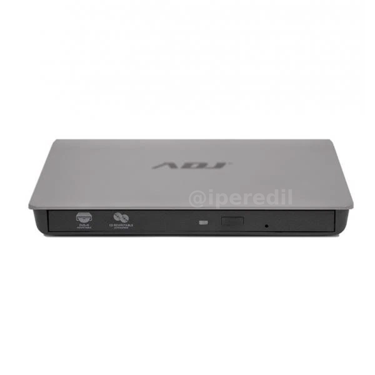 ADJ MASTERIZZATORE DVD ESTERNO 142-00002 ULTRASLIM USB2/3.0 NERO/GRIGIO